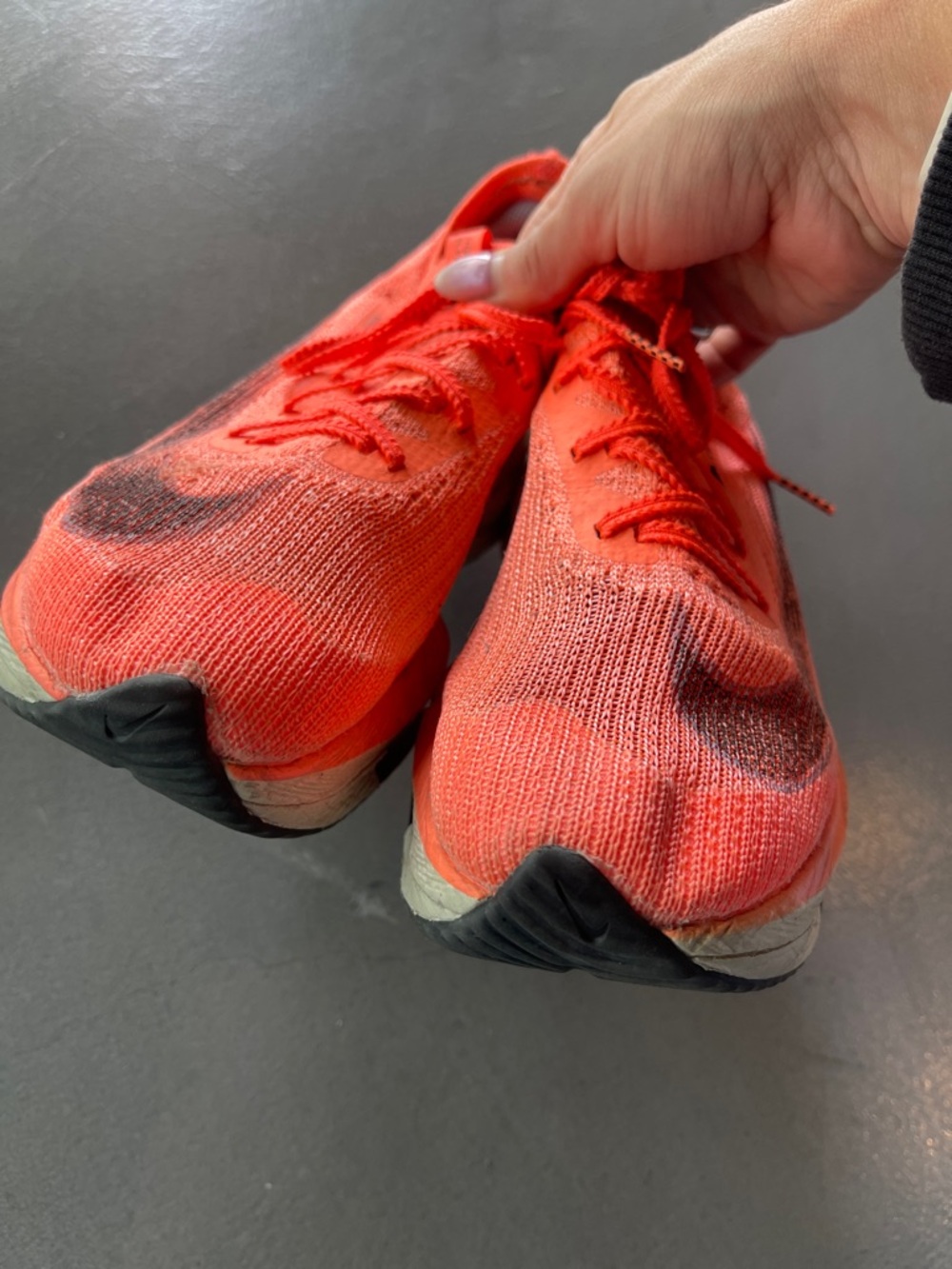 Nike Air Zoom Alphafly Nesxt%vBright Mango Orange Running Sneakers M 7.5, W 9 - Picture 5 of 9
